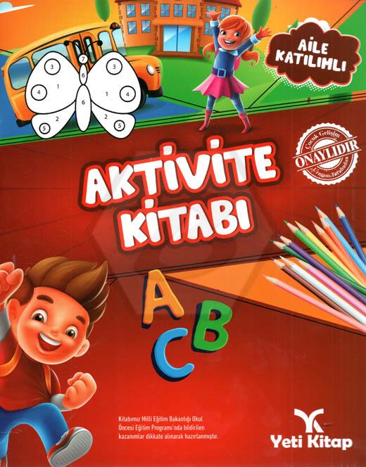 Aktivite Kitabı-1-Kırmızı- 5+