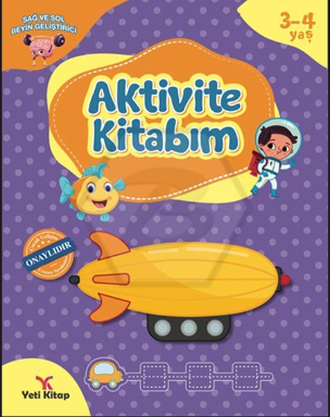 3-4 Yaş Aktivite Kitabım