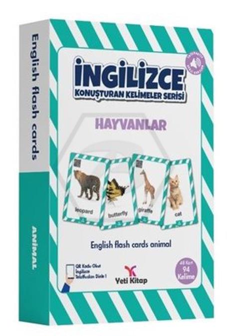 Hayvanlar - İngilizce Konuşturan Kelimeler Serisi