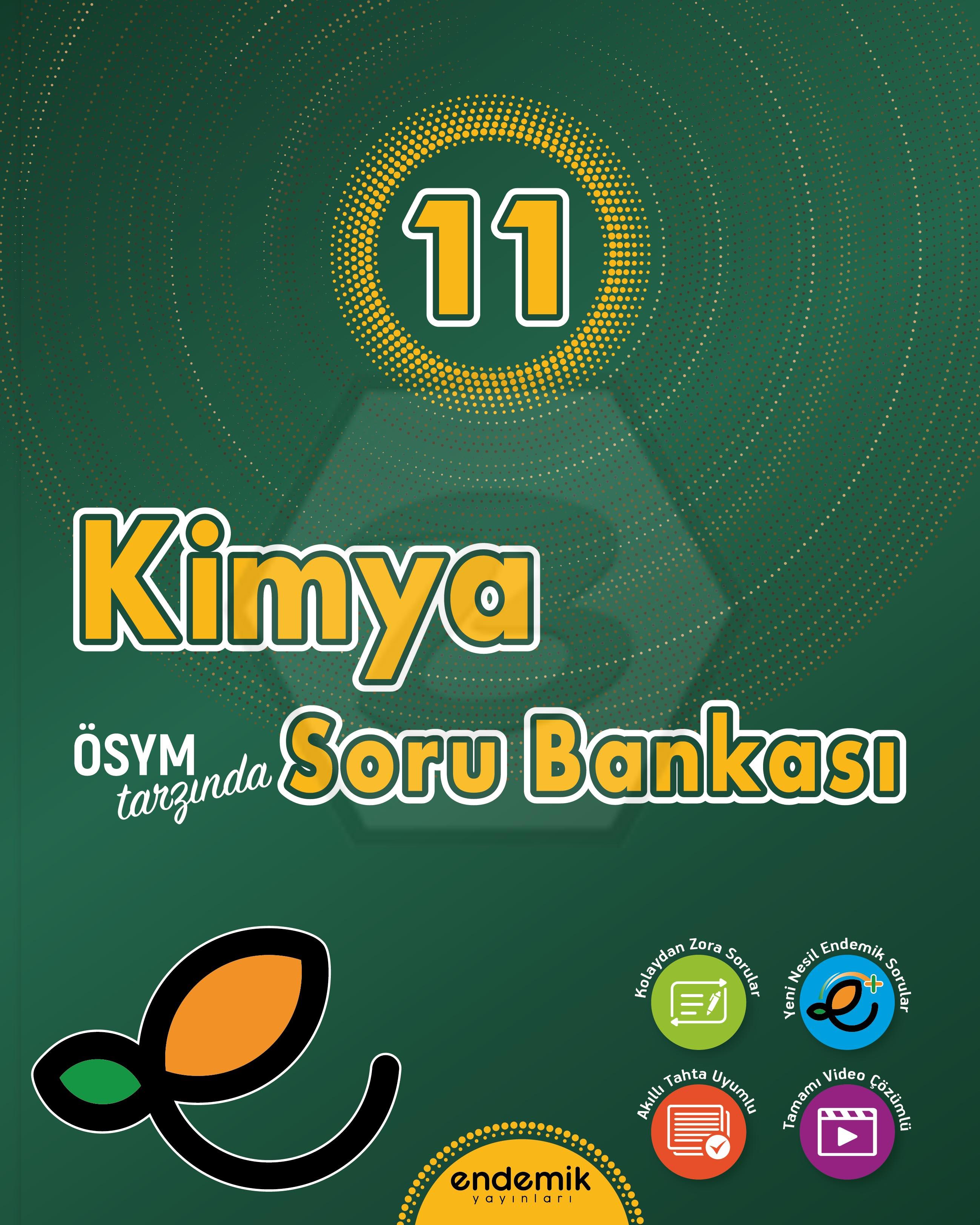 11.Sınıf Kimya Soru Bankası - 2024