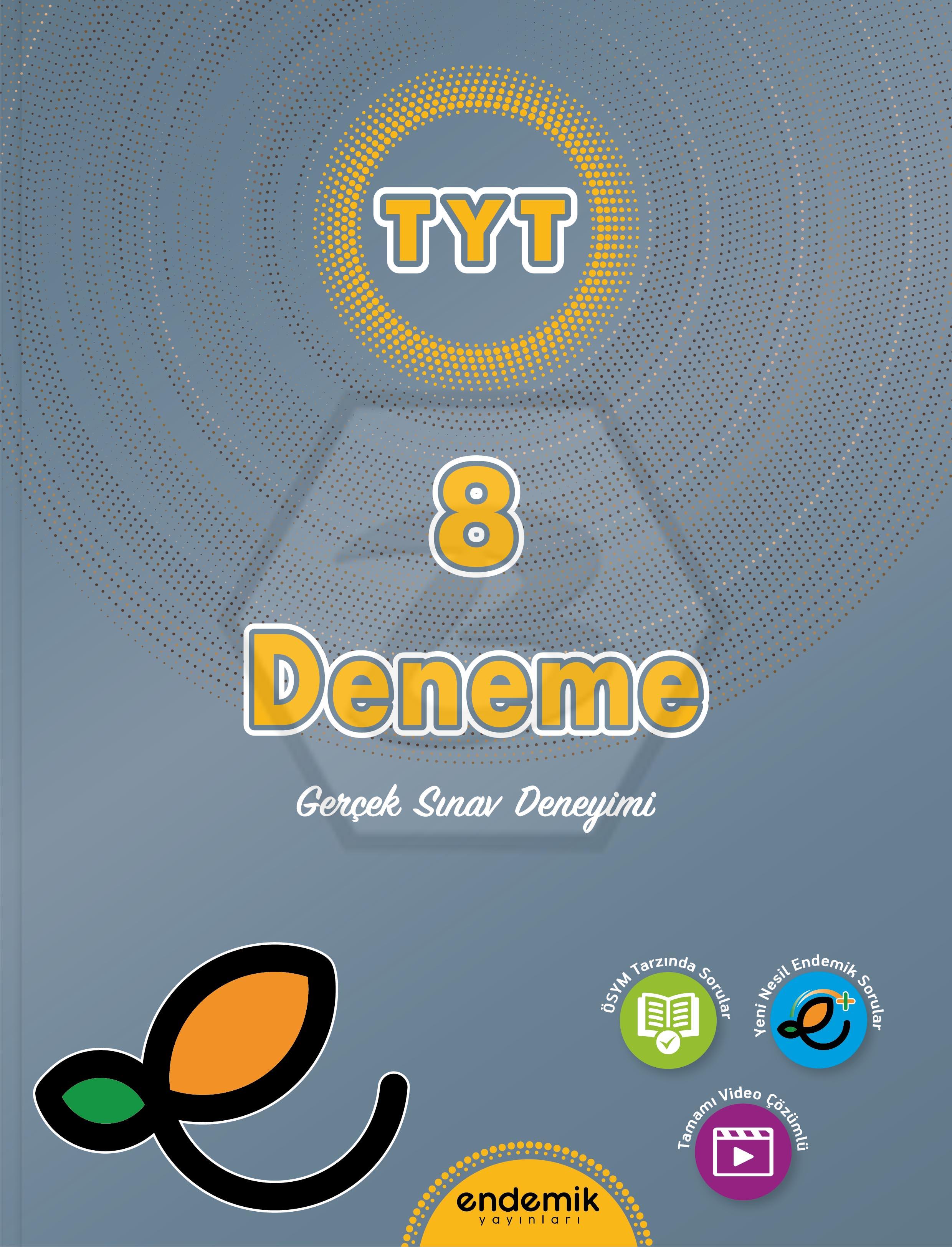 TYT 8 li Deneme Sınavı - 2024