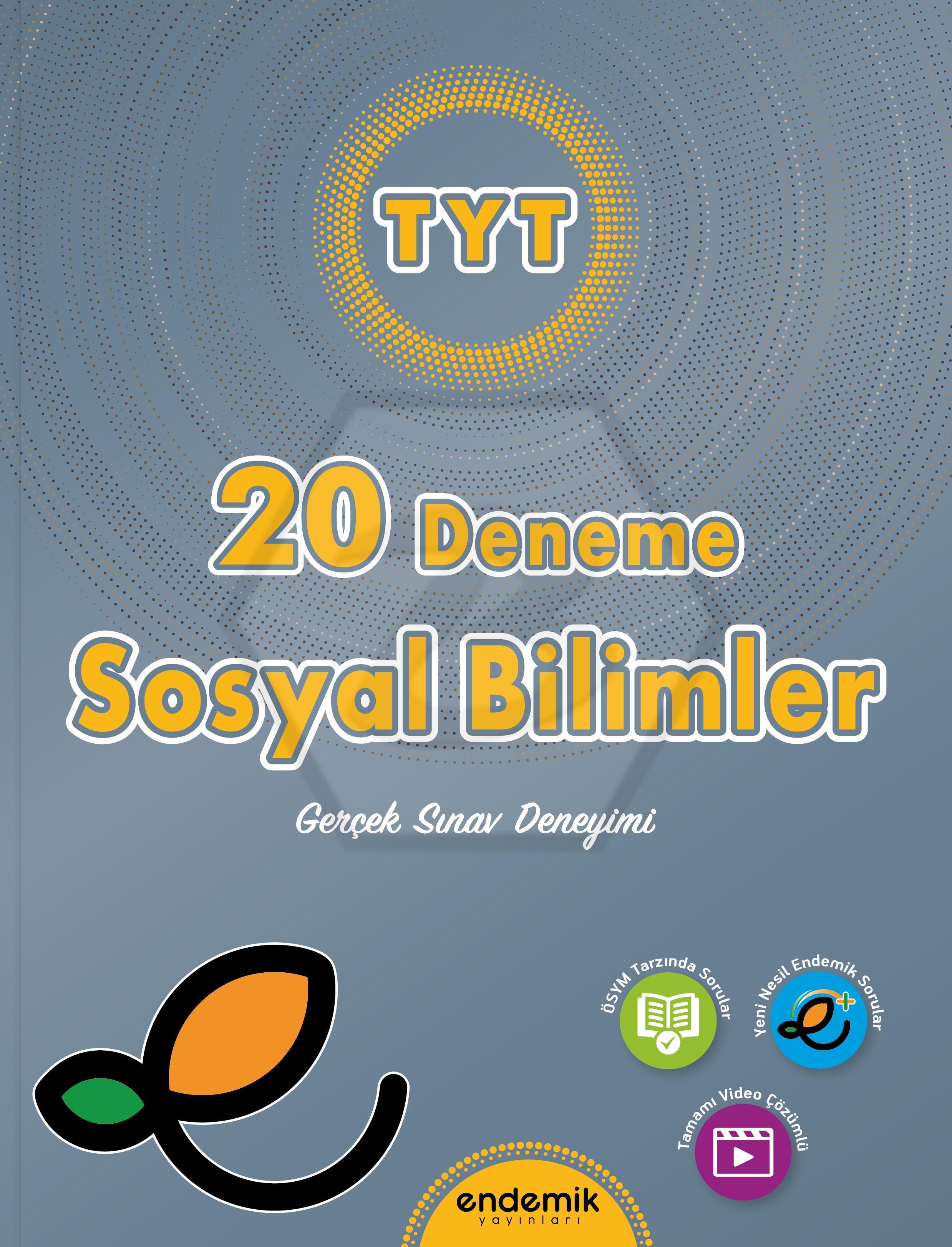 TYT Sosyal Bilimler 20 li Deneme Sınavı - 2024