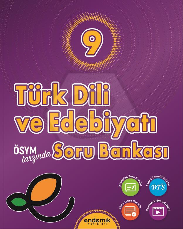 9.Sınıf Türk Dili ve Edebiyatı Soru Bankası - 2025