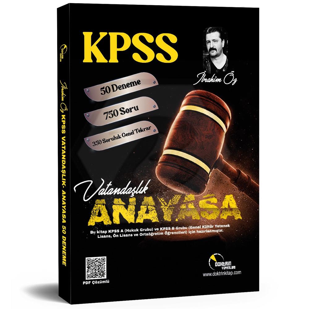 KPSS Vatandaşlık 50 Deneme ve 350 Soruluk Genel Tekrar