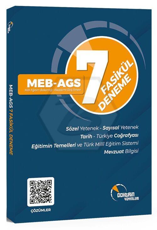 2025 MEB AGS 7 Fasikül Deneme