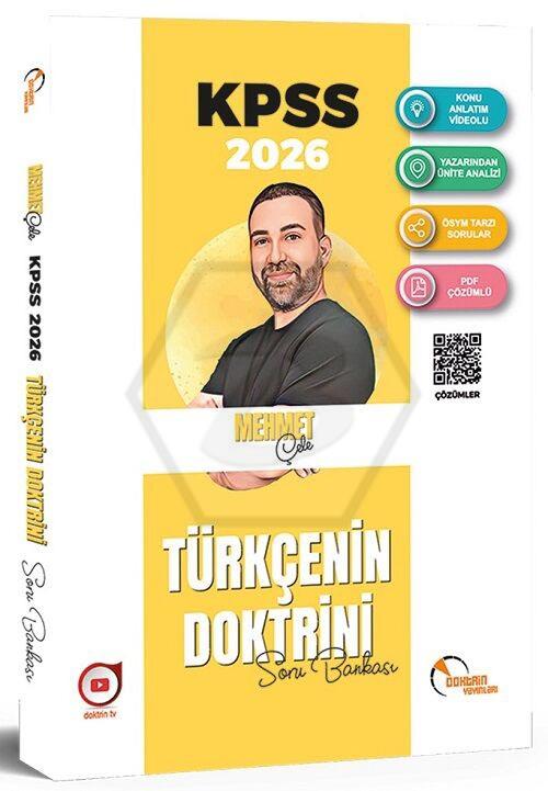 2026 KPSS Türkçenin Doktrini Soru Bankası Çözümlü