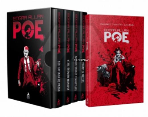 Edgar Allan Poe Seti (4 Kitap Takım - Edgar Allan Poe Defteri Hediyeli)