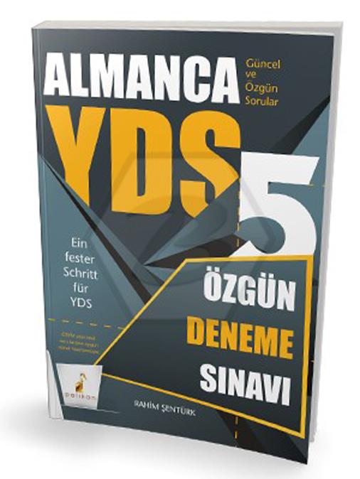 YDS Almanca Özgün 5 Deneme Sınavı