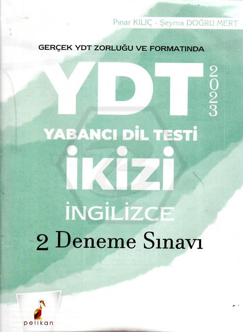 2023 YDT İkizi İngilizce 2 Deneme Sınavı