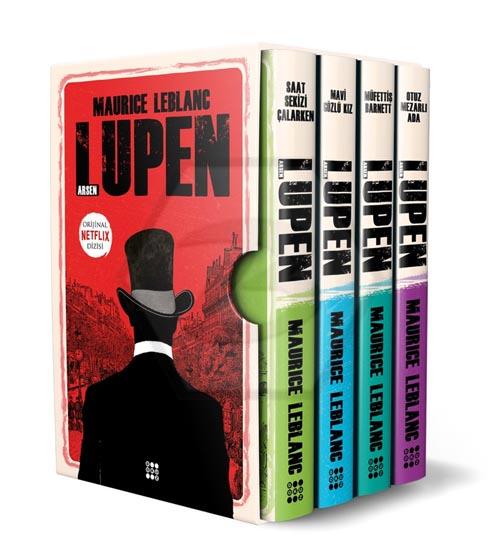 Arsen Lüpen Kutulu Siyah Set (4 Kitap Takım)