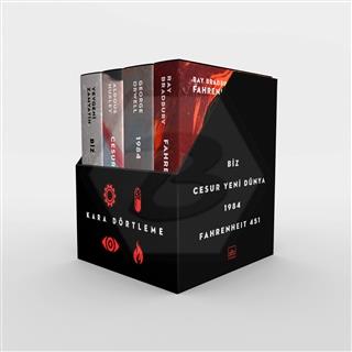 Kara Dörtleme Kutu Set (4 Kitap Takım - Ciltli)