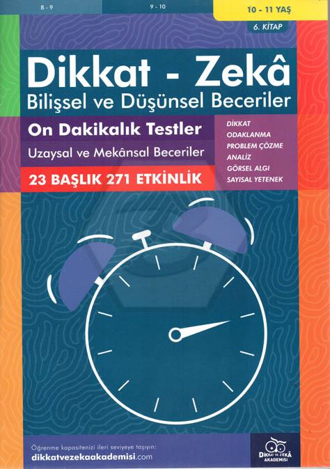 On Dakikalık Testler - Uzaysal ve Mekansal Beceriler (10 - 11 Yaş) - Dikkat Zeka