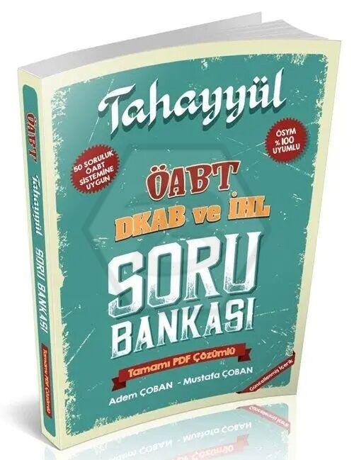 ÖABT Din Kültürü ve Ahlak Bilgisi Öğretmenliği Soru Bankası Çözümlü
