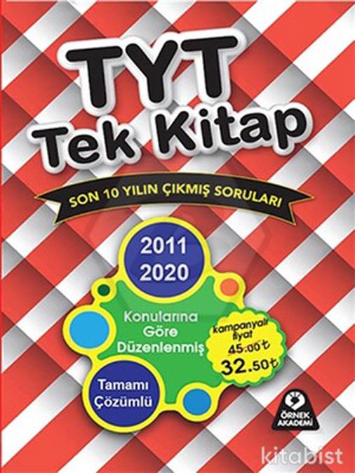 TYT Tek Kitap Son 10 Yılın Çıkmış Soruları-Kampanyalı