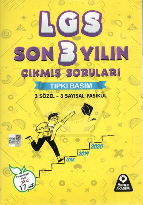 LGS Tıpkı Basım Son 3 Yıl Çıkmış Sorular