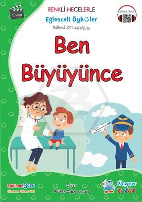 Renkli Heceli EĞLENCELİ ÖYKÜLER Serisi - 10 Kitap + Ek