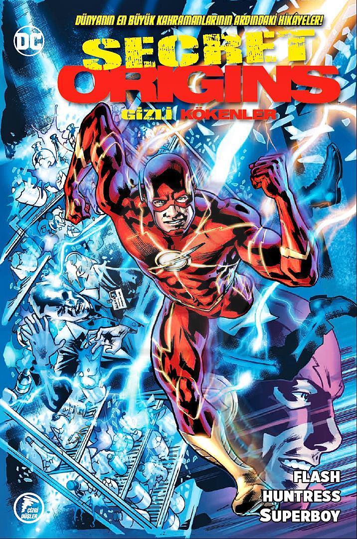 Gizli Kökenler 8 - Flash - Huntress - Superboy