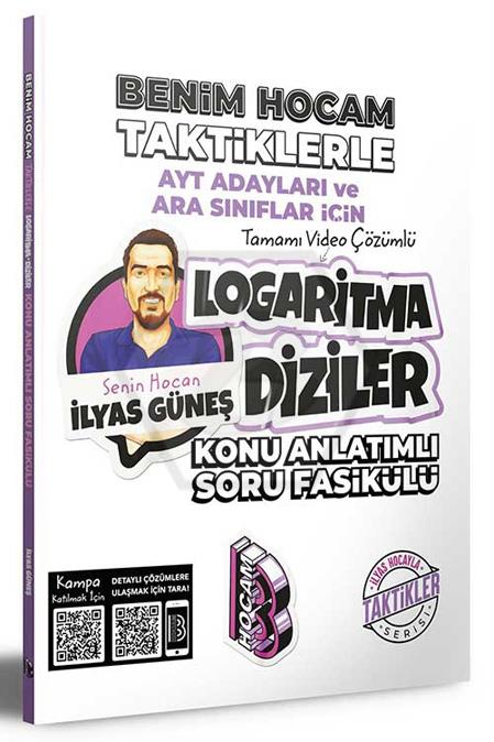 2024 AYT Adayları ve Ara Sınıflar İçin Taktiklerle Logaritma Diziler Konu Anlatımlı Soru Fasikülü