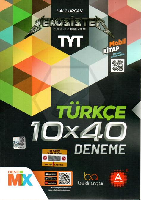 TYT Türkçe Bekosistem 10x40 Deneme