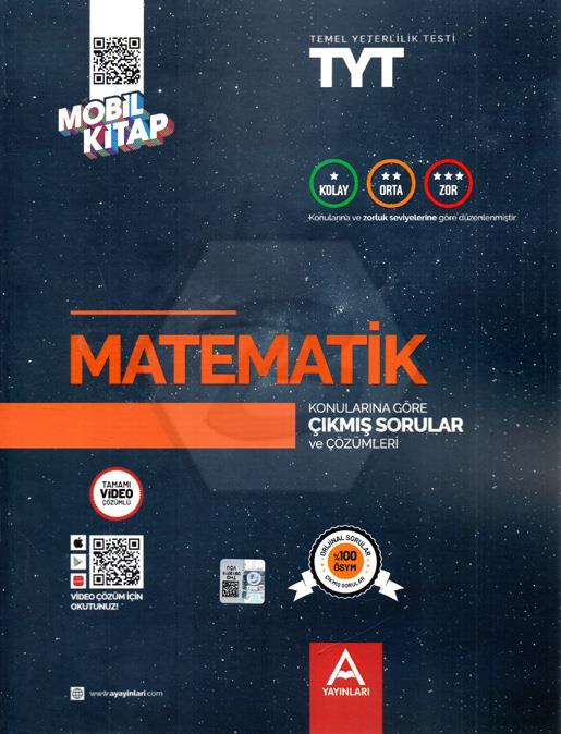 TYT Matematik Konularına Ve Zorluk Derecesine Göre Çıkmış Sorular