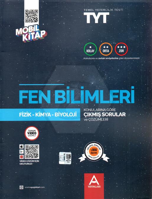 TYT Fen Bilimleri Konularına Ve Zorluk Derecesine Göre Çıkmış Sorular