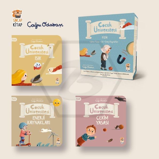 Çocuk Üniversitesi Fizik Set (3 Kitap Takım)