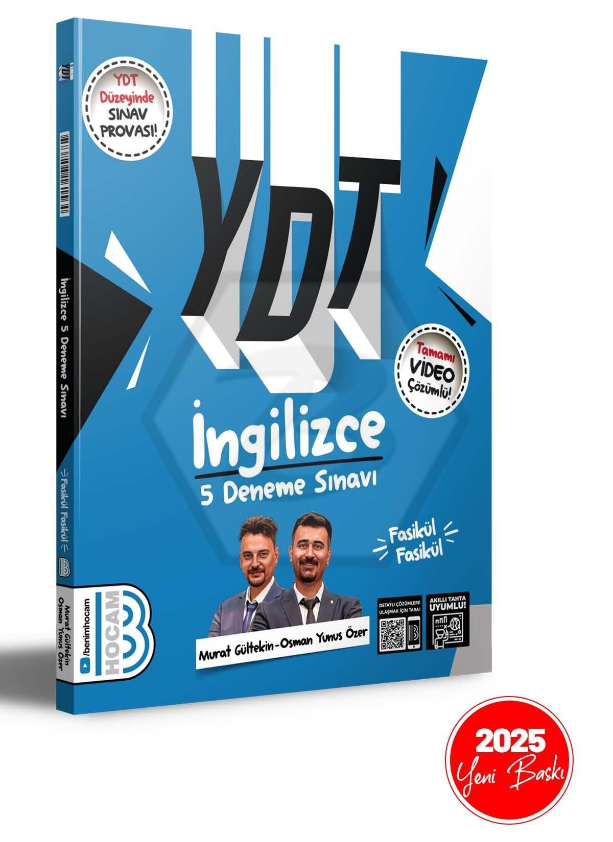 YDT İngilizce 5 Deneme Sınavı