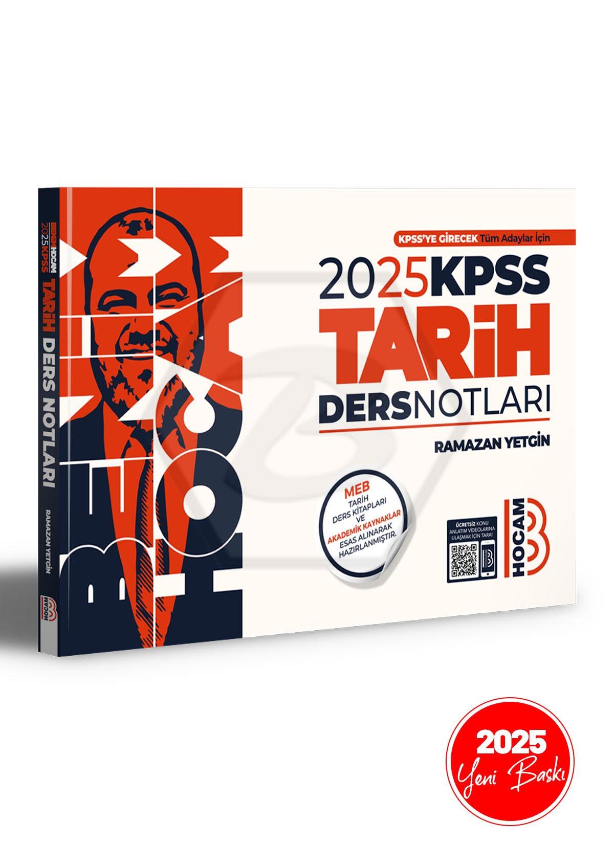 2025 KPSS Tarih Ders Notları