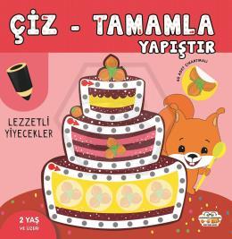 Lezzetli Yiyecekler / Çiz-Tamamla-Yapıştır