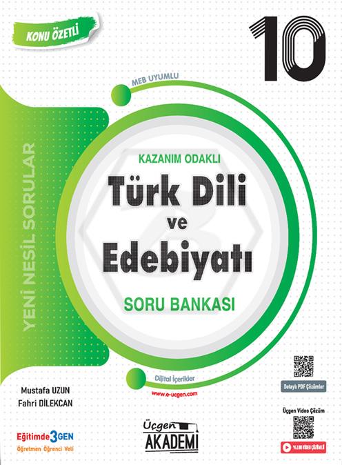 10. Sınıf - Konunun Özü - TÜRK DİLİ VE EDB. - KÖSB