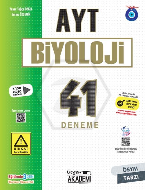 AYT - BİYOLOJİ - 41 Deneme - 2024