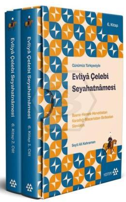 Evliya Çelebi Seyahatnamesi - 6 Kitap - 2 Cilt - Kutulu