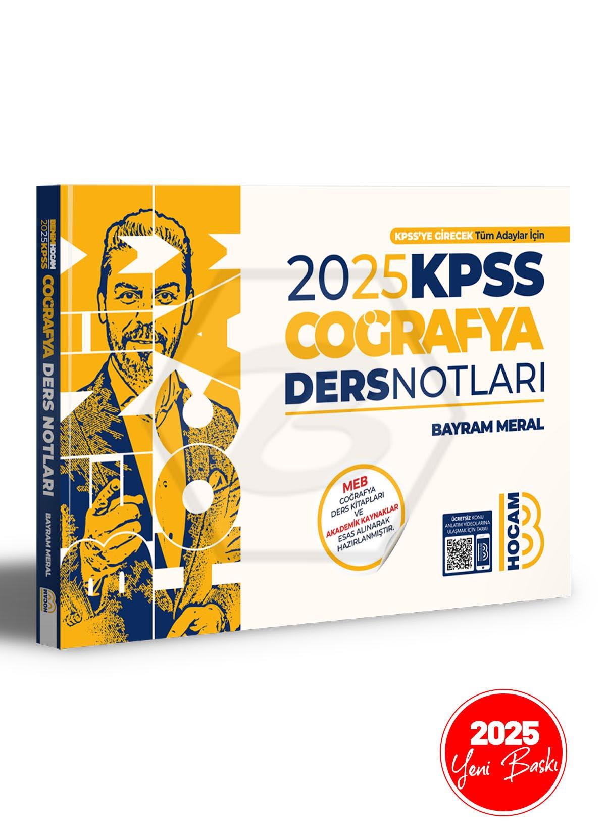 2025 KPSS Coğrafya Ders Notları