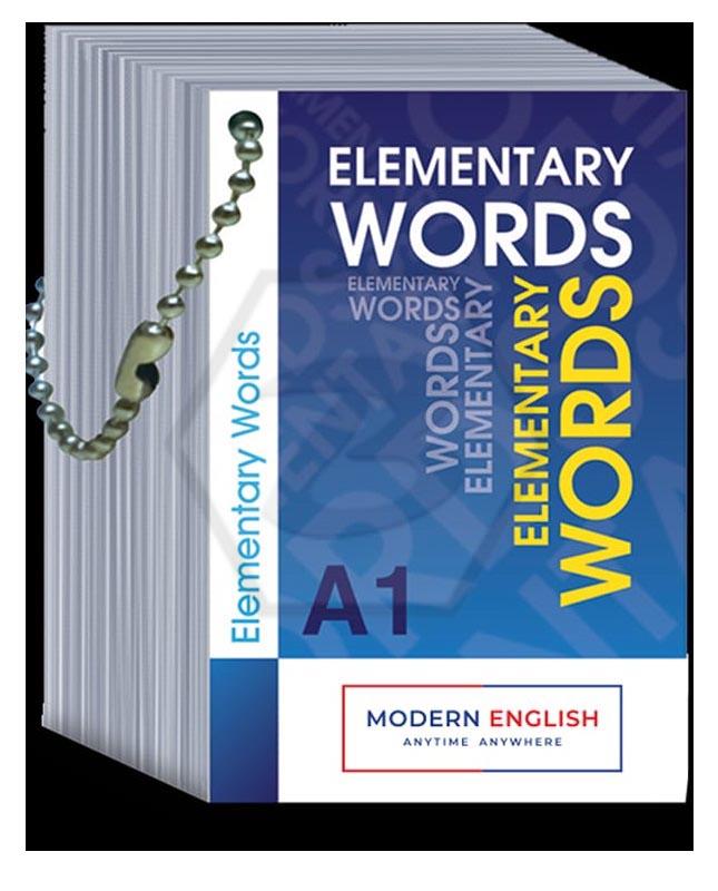 Elementary Words - (A1 Kelime Kartları)    