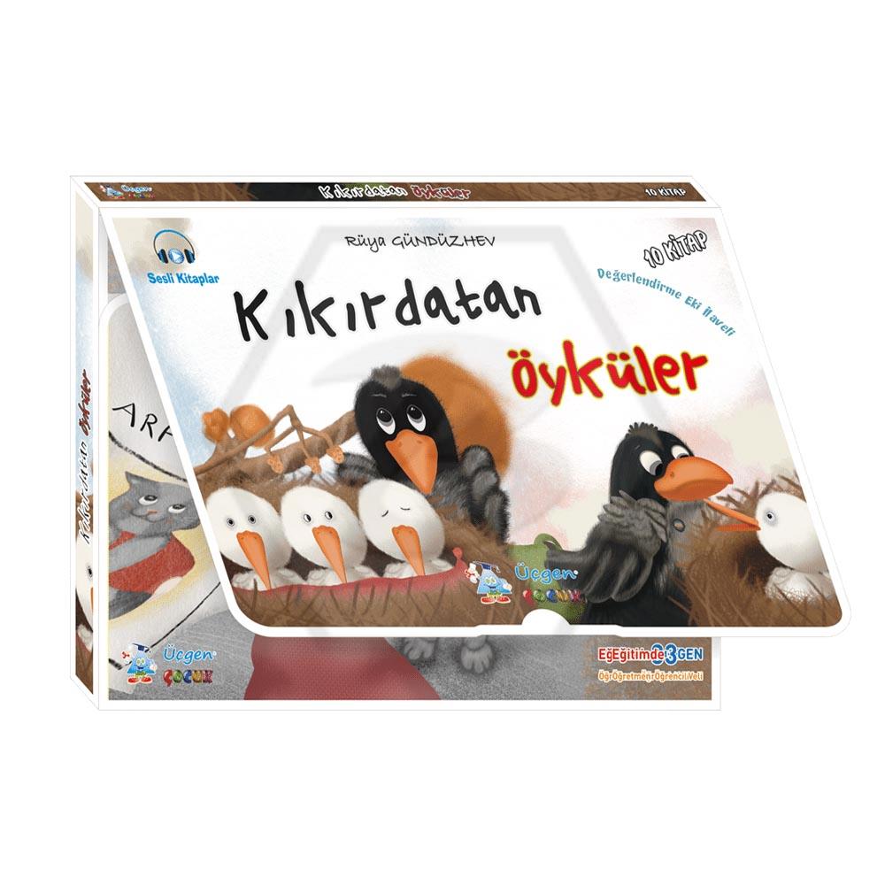 KIKIRDATAN ÖYKÜLER Serisi - 10  Kitap + Değerlendirme Eki KUTULU