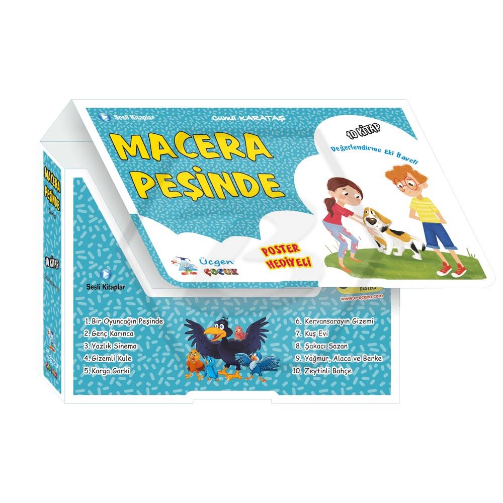 MACERA PEŞİNDE Serisi - 10  Kitap YENİ 