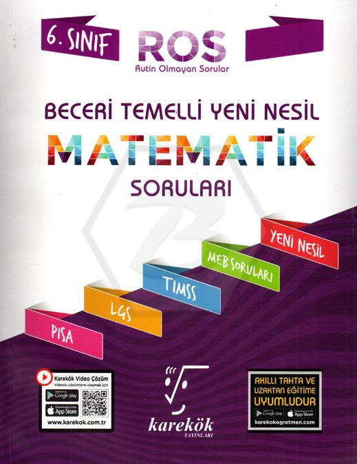 6.Sınıf Beceri Temelli Yeni Nesil Matematik Soruları