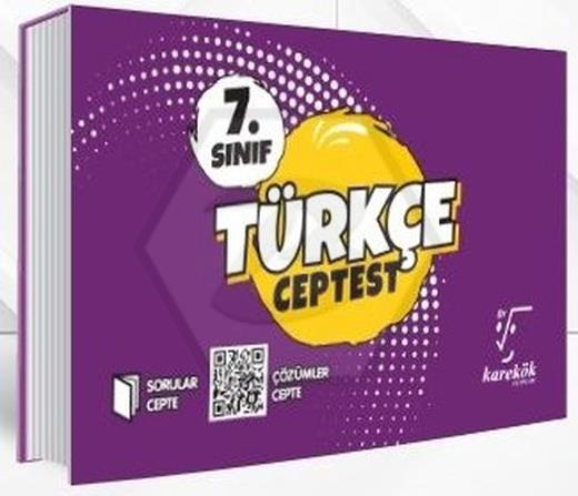 7.Sınıf Türkçe Cep Test