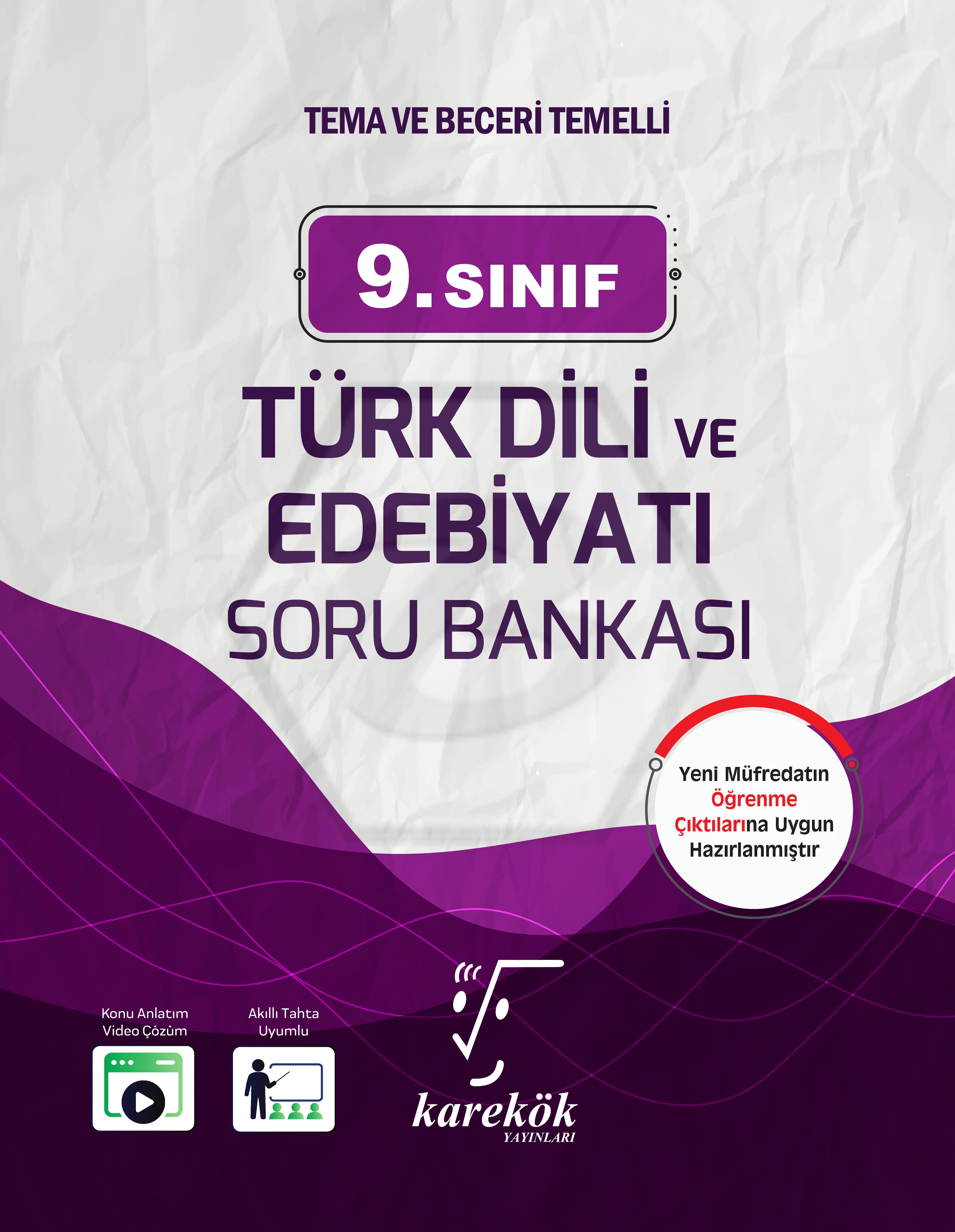9.Sınıf Türk Dili Edebiyatı Soru Bankası