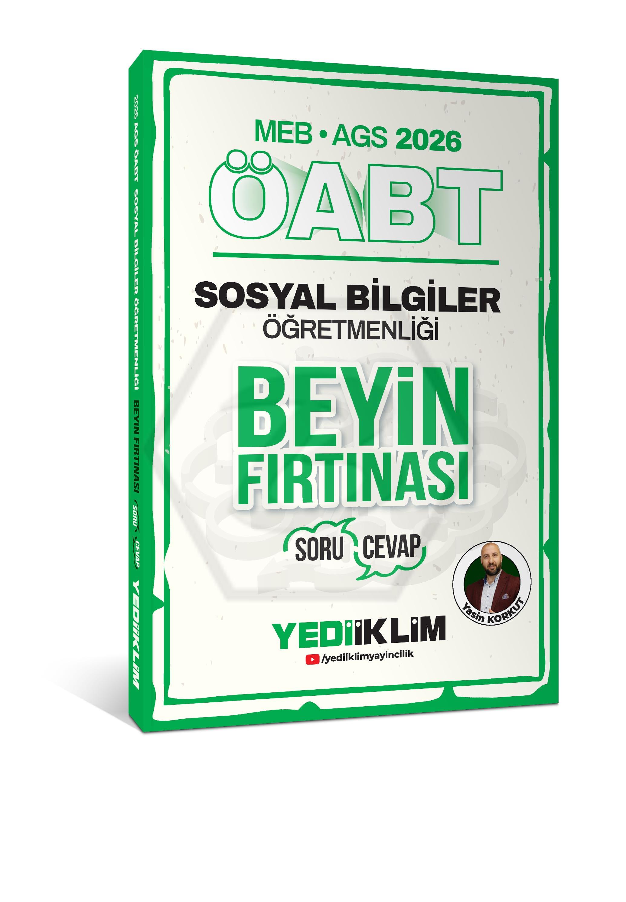 2026 MEB AGS ÖABT Sosyal Bilgiler Öğretmenliği Beyin Fırtınası Soru Cevap