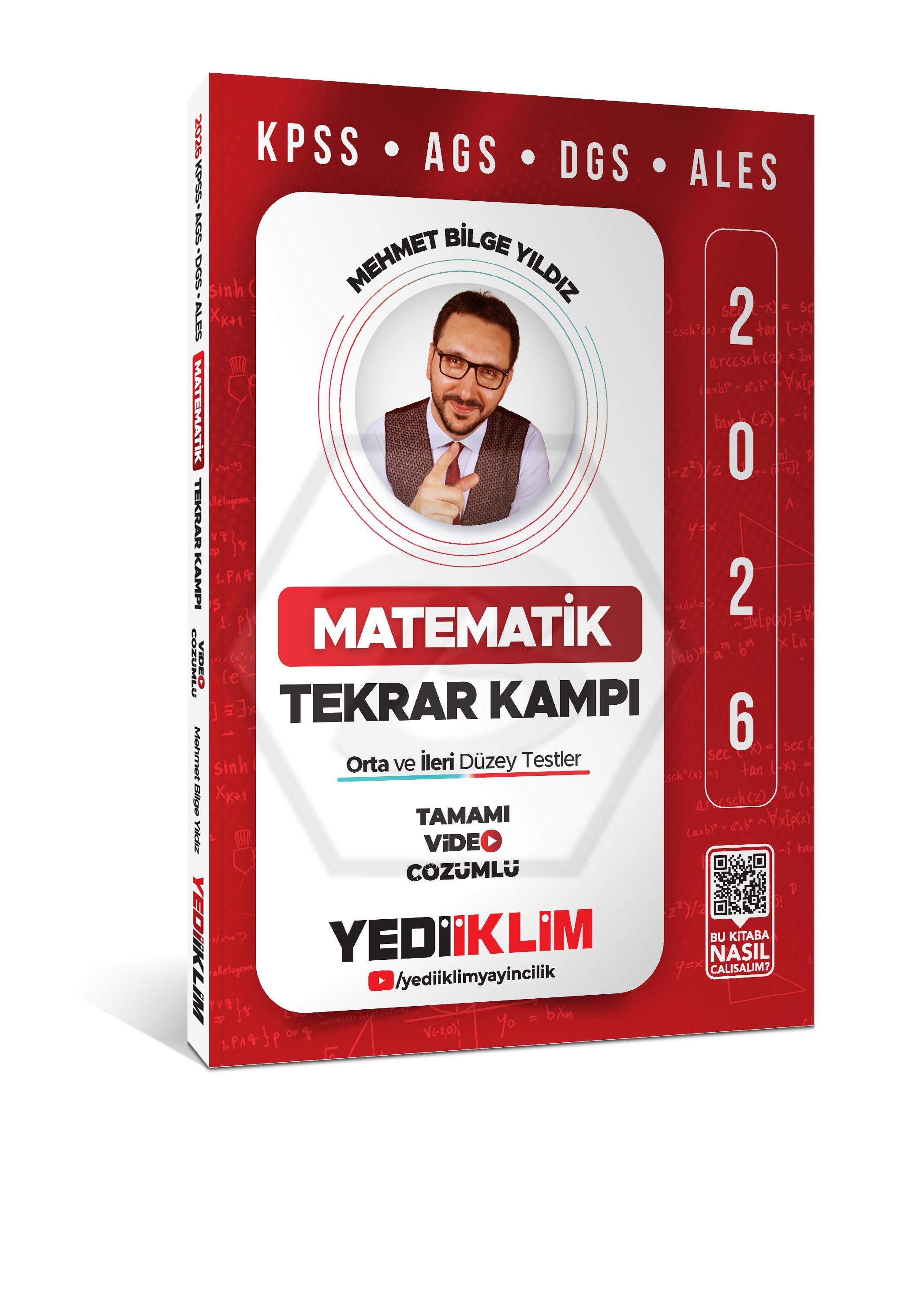 2026 KPSS AGS DGS ALES Matematik Tamamı Video Çözümlü Tekrar Kampı
