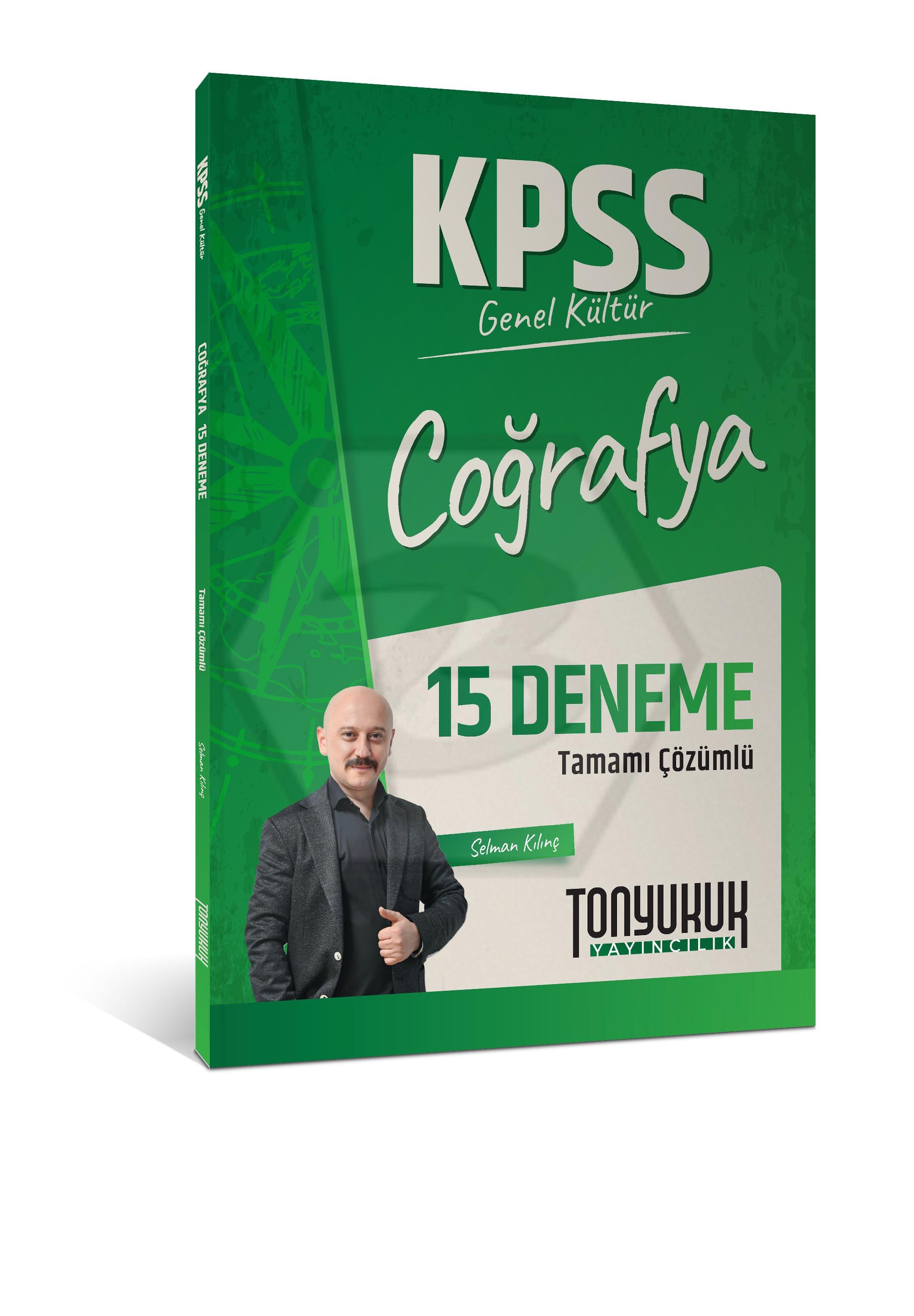 2026 KPSS Genel Kültür Coğrafya Tamamı Çözümlü 15 Deneme