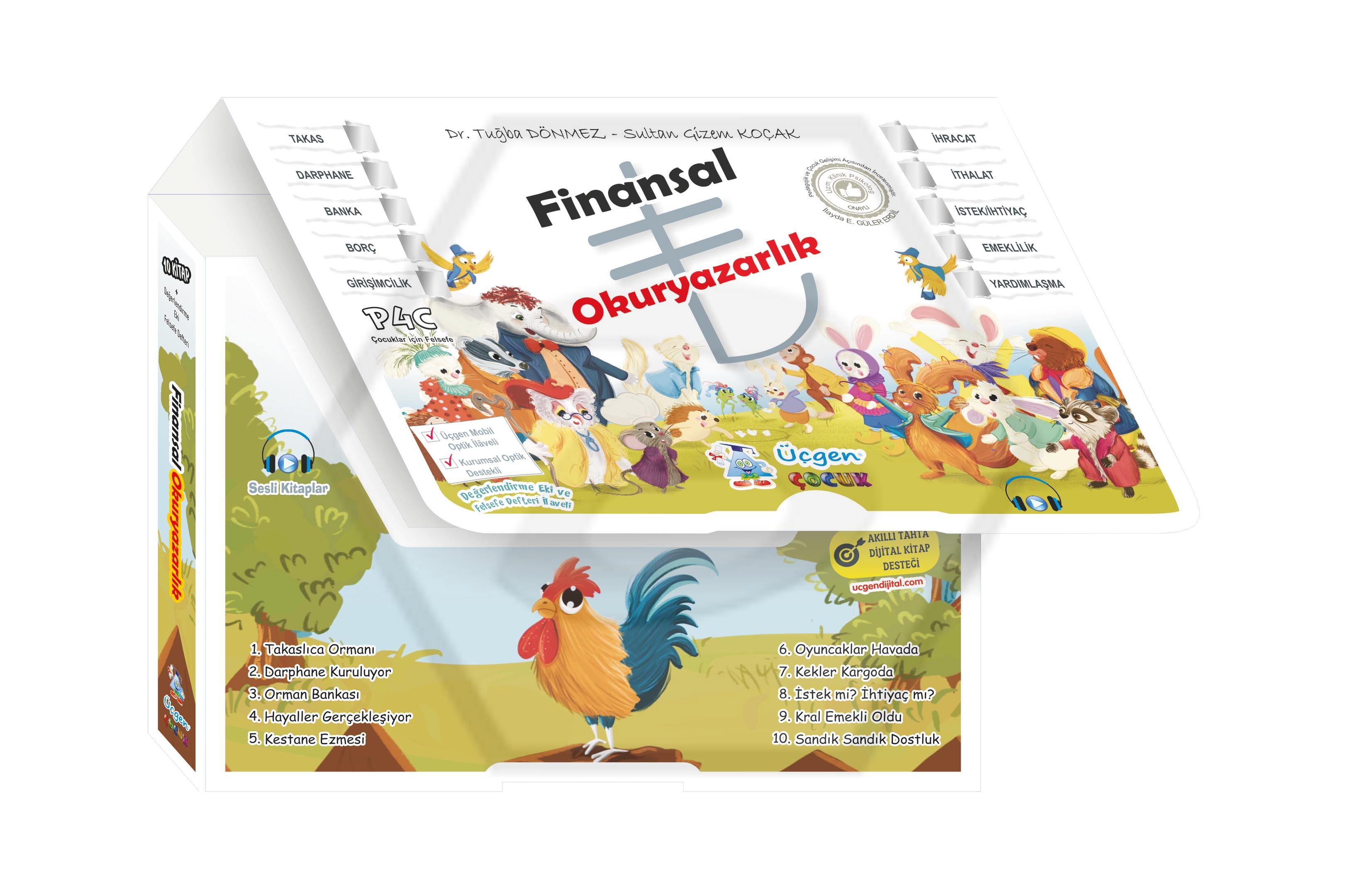 FİNANSAL OKURYAZARLIK Serisi - 10 Kitap + Değerlendirme Eki - YENİ