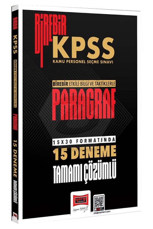 2026 Birebir KPSS Paragraf Tamamı Çözümlü 15 Deneme Sınavı