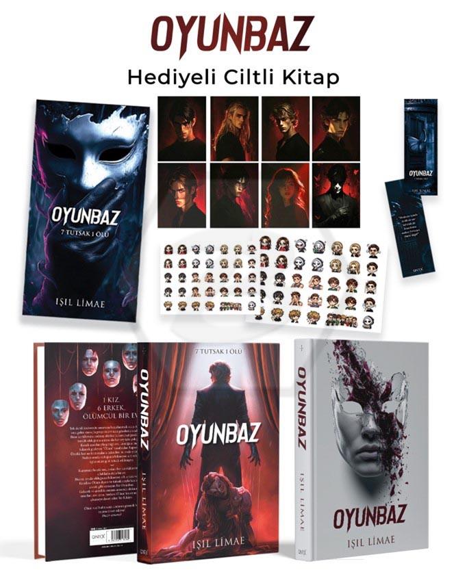 Oyunbaz - 7 Tutsak 1 Ölü Serisi 1 (Ciltli)