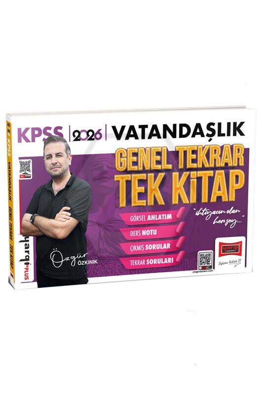 2026 KPSS Vatandaşlık Genel Tekrar Tek Kitap