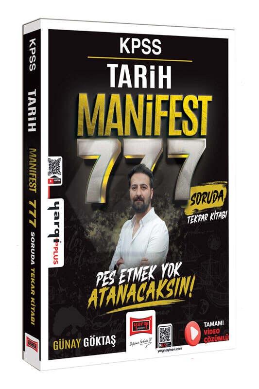 2026 KPSS Vatandaşlık Manifest Serisi 777 Soruda Tamamı Video Çözümlü Tekrar Kitabı