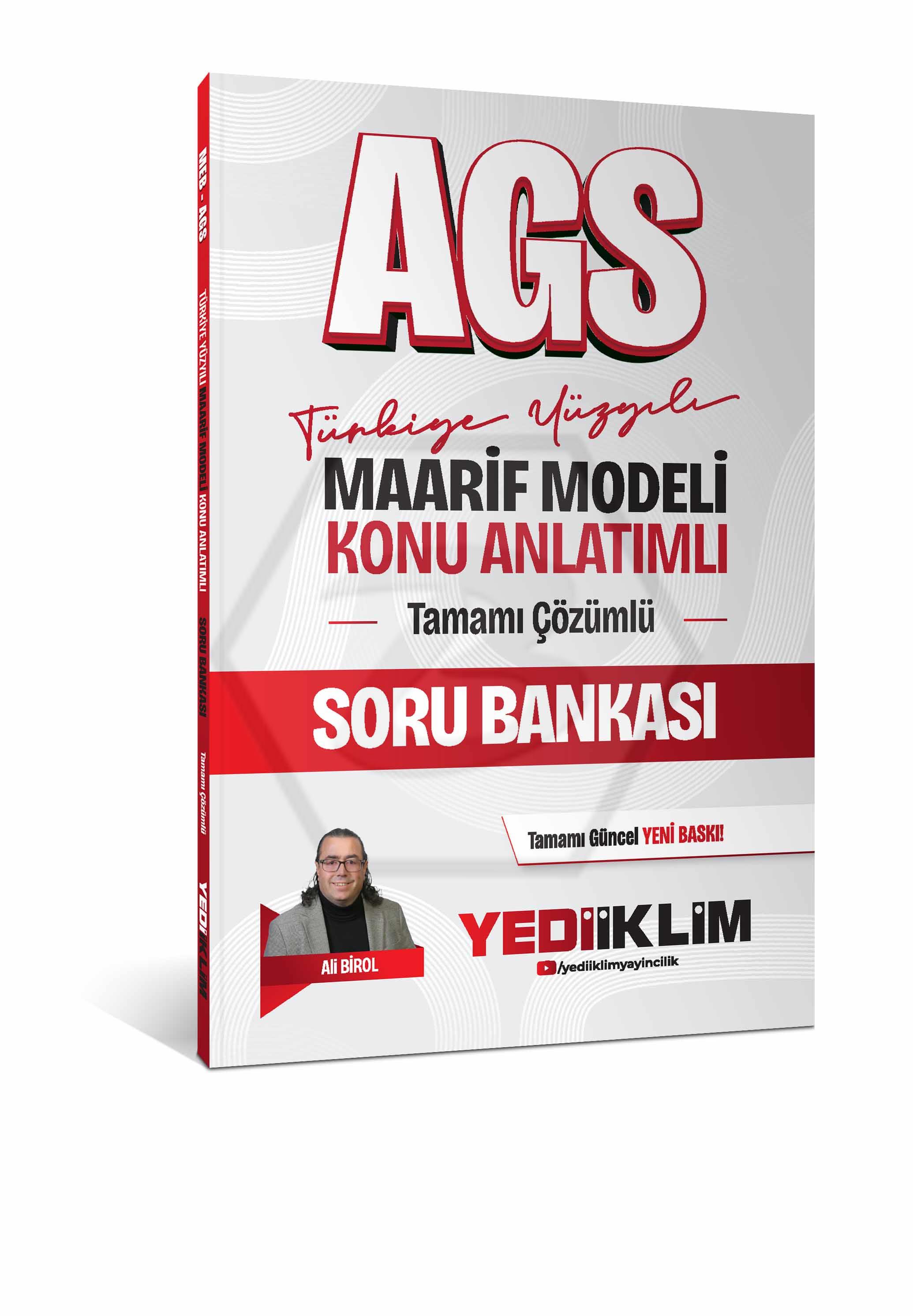 2027 MEB AGS Türkiye Yüzyılı Maarif Modeli Konu Anlatımlı Tamamı Çözümlü Soru Bankası