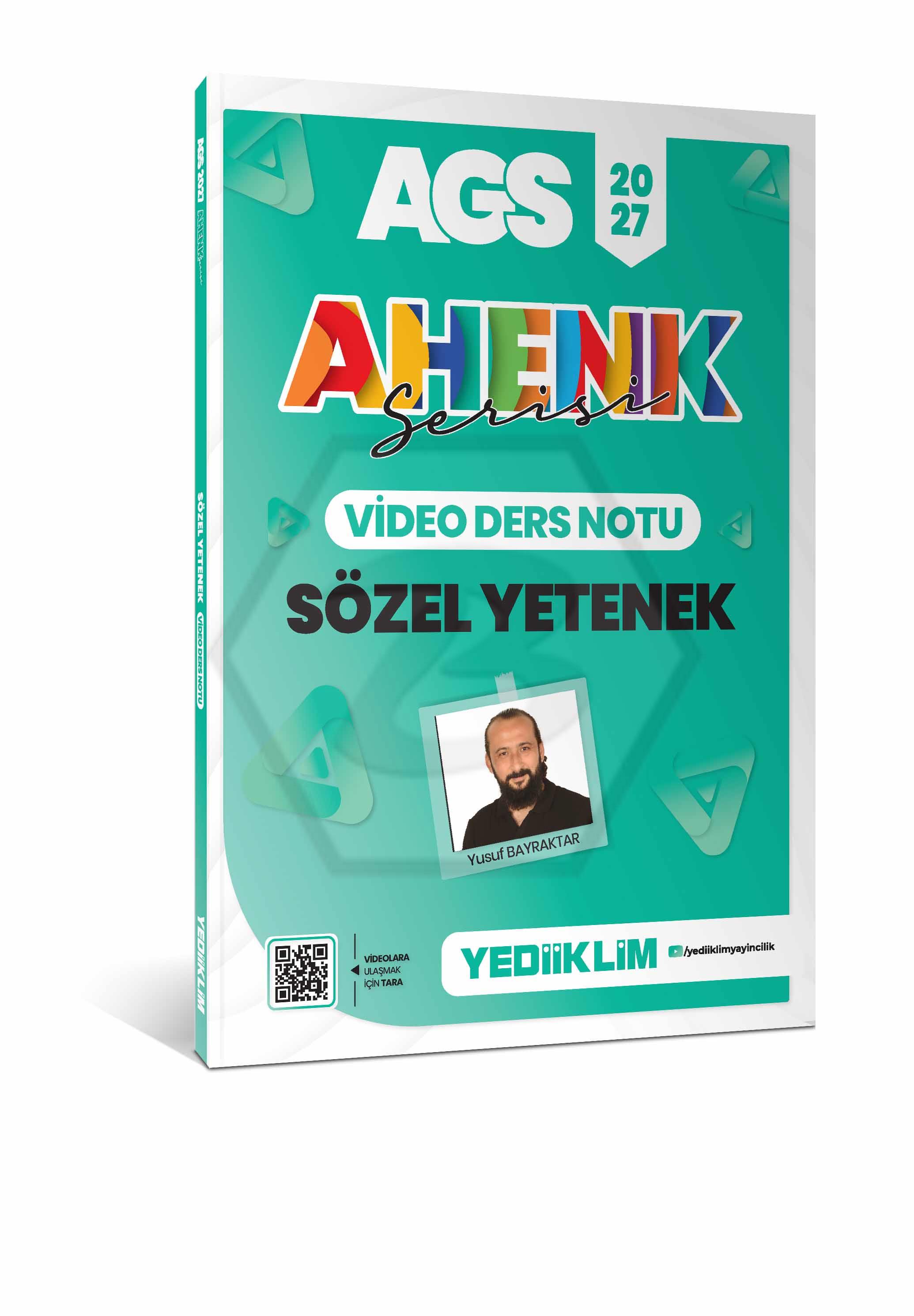 2027 MEB AGS Ahenk Serisi Sözel Yetenek Video Ders Notları