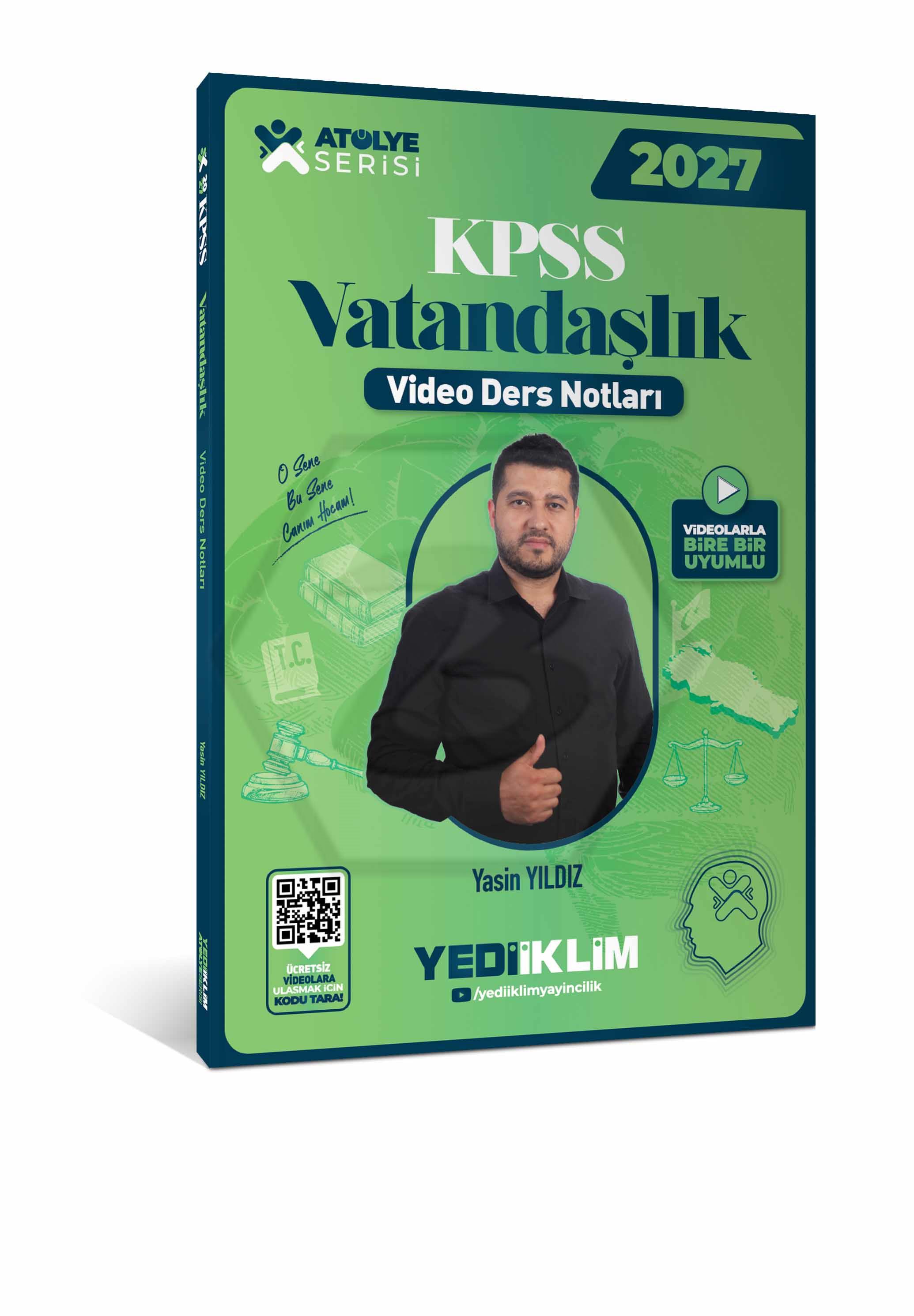 2027 KPSS Atölye Serisi Genel Kültür Vatandaşlık Video Ders Notları